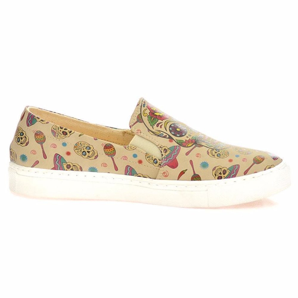 Goby Shoes - Sugar Skull Day of the Dead Shoes - Picture 5 of 6